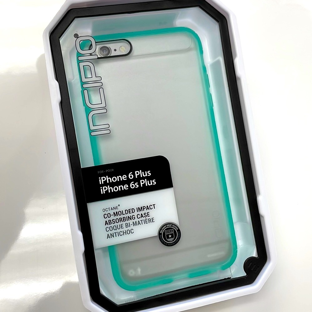 NEW iPhone 6 Plus, 6S Plus INCIPIO OCTANE Impact Absorbing Clear Case